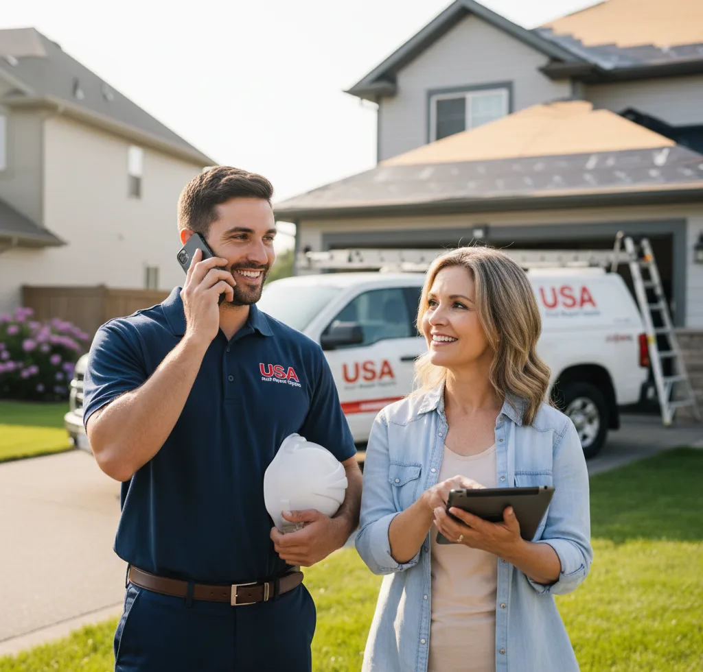 USA Roof Repair Experts customer support in Sumrall